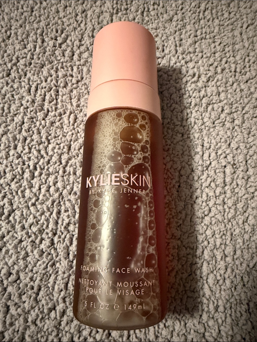 KYLIE SKIN Pink Foaming Face Wash – Gentle Daily Cleanser
